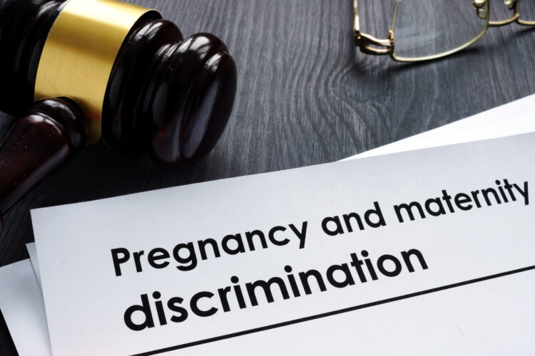 Documents,About,Pregnancy,And,Maternity,Discrimination,And,Gavel.